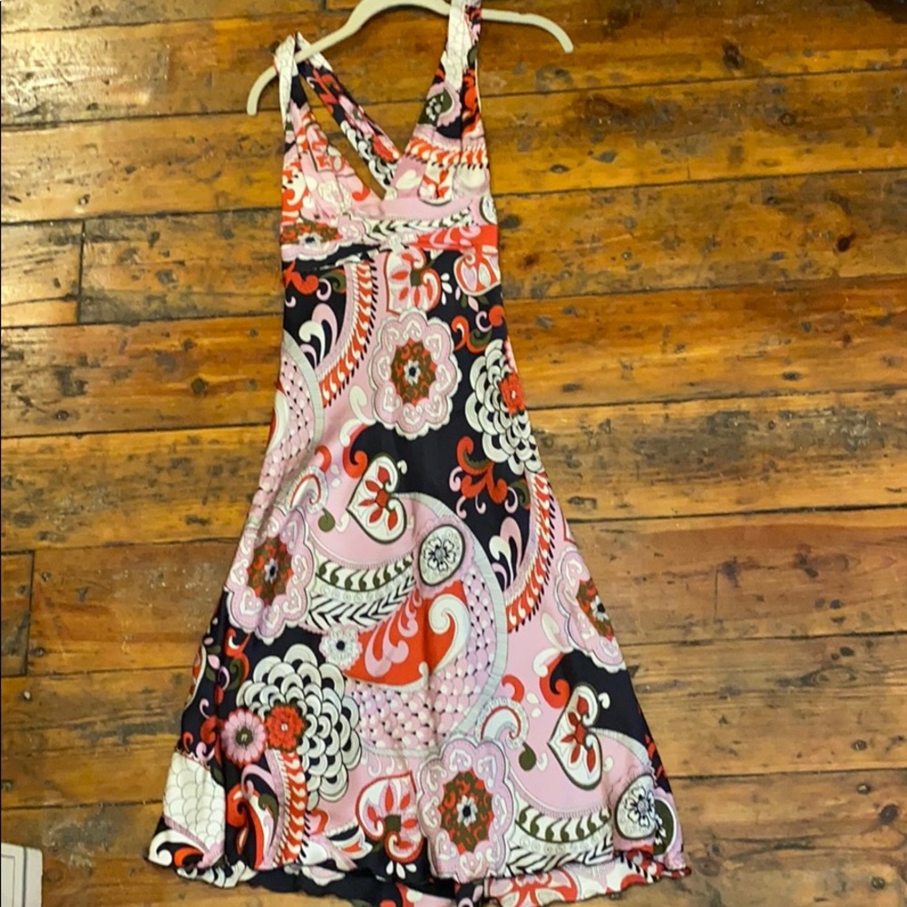 Rose & Lula floral halter dress